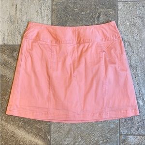 🌹🌹 “St. John’s Bay” Soft Coral Pink Stretch Skort size 10